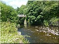 Footbridge over the Rhymney River