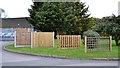 Fencing samples, Howard Road, Park Farm, Redditch