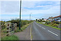 Road to the A719 at Fisherton