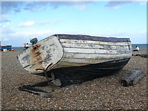 TM4656 : Fishing boat, Aldeburgh by Ian Andrews