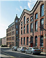 Former lace factories on Russell Street