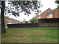 Houses on Almond Close from Charlton Road