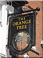 The Orange Tree sign