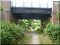 Railway bridge on the edge of Kingswood