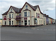 SN7634 : Level Crossing Bistro &  Beds, Llandovery by Jaggery