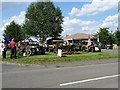 SK6723 : Display of military vehicles on Old Dalby Day 2013 by Richard Green