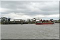 TQ4079 : River Thames, New Charlton by David Dixon