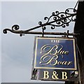 The Blue Boar sign