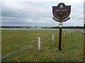 Sign on Epsom Downs