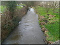 River Thaw flows away from Constitution Hill, Cowbridge