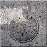 J3373 : Belfast Water Works cover, Belfast by Rossographer