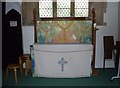 Holy Trinity, Westcott: side altar