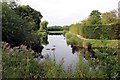 SJ8358 : The Moat at Little Moreton Hall by Jeff Buck