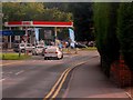 Approaching the Junction between Church Lane and the A25