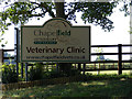 TM2898 : Chapelfield Veterinary Clinic sign by Geographer