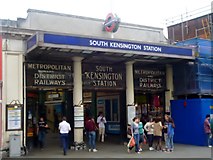 TQ2678 : South Kensington Underground Station, Pelham Street SW7 by Robin Sones