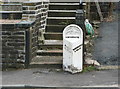 Milestone on the Wakefield and Austerlands Road