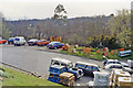 Car park on the site of Heathfield station