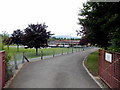 Entrance to Llanyrafon Primary School