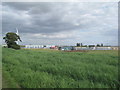 Construction site, Keadby wind farm