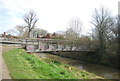 Footbridge iver the River Wey