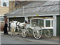 TA0831 : Horse drawn hearse on Beech Grove, Hull by Ian S