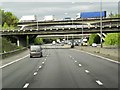 TQ5572 : A2 Passing Under the M25 by David Dixon