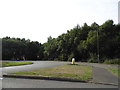 Roundabout on Littlewick Road, Horsell Birch