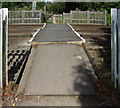 SU8460 : Railway footway by Alan Hunt