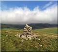 NT3124 : A cairn on Eldinhope Knowe by Walter Baxter