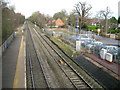 Lapworth station and Station Road, Kingswood