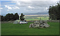 Merthyr Farm campsite: no extra charge for the view!