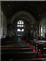 NU2229 : Interior of Church of St Ebba, Beadnell by Graham Robson
