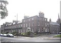 An elegant terrace of houses in Montrose