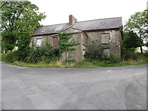 H6305 : Derelict house at Corraneary Cross Roads by Eric Jones