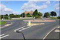 Roundabout near Hadston Farm