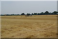 SE3676 : Baling in a harvested field by Bill Boaden