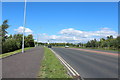 Road passing Silverburn Shopping Centre