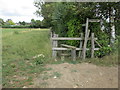 Stile near Mill Farm Barn