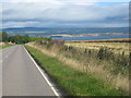 The A832 heading north towards Davidston