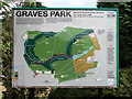 Park Map, Graves Park, Meadowhead, Sheffield - 2