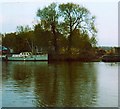 Boathouse on the River Thames at Chertsey Mead