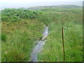 NN4662 : Allt Coire a' Ghiubhais near Loch Ericht by ian shiell