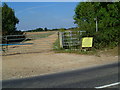 Footpath north from North Park