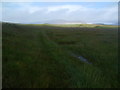 NN4763 : ATV track on moorland west of Loch Ericht by ian shiell