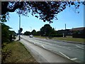 Looking south along the B470 in Langley