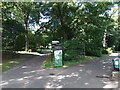 Information board in Bedwellty Park, Tredegar