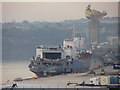 Kingstown moored on the Tyne