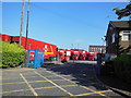 Royal Mail depot on Travis Street