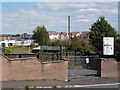 New bridge and show houses at Mon Bank